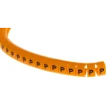 RS PRO Snap-On Pre-Printed Cable Marker Black Legend Orange Marker Polyamide 6 Material 4 mm Length 812-1473