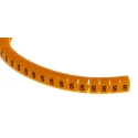 RS PRO Snap-On Cable Marker, Black, Pre-printed "S", Polyamide 6, 4 mm Length, 4-5 mm Cable Diameter 812-1489