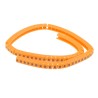 RS PRO Snap-On Cable Marker, Black, Pre-Printed Legend "R", Polyamide 6, 4mm-5mm Cable Diameter, Orange Marker 812-1486