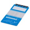 RS PRO Cable Marker White Pre-printed 46/90 Adhesive Vinyl Coated Cloth 33mm x 5.6mm 812-1534