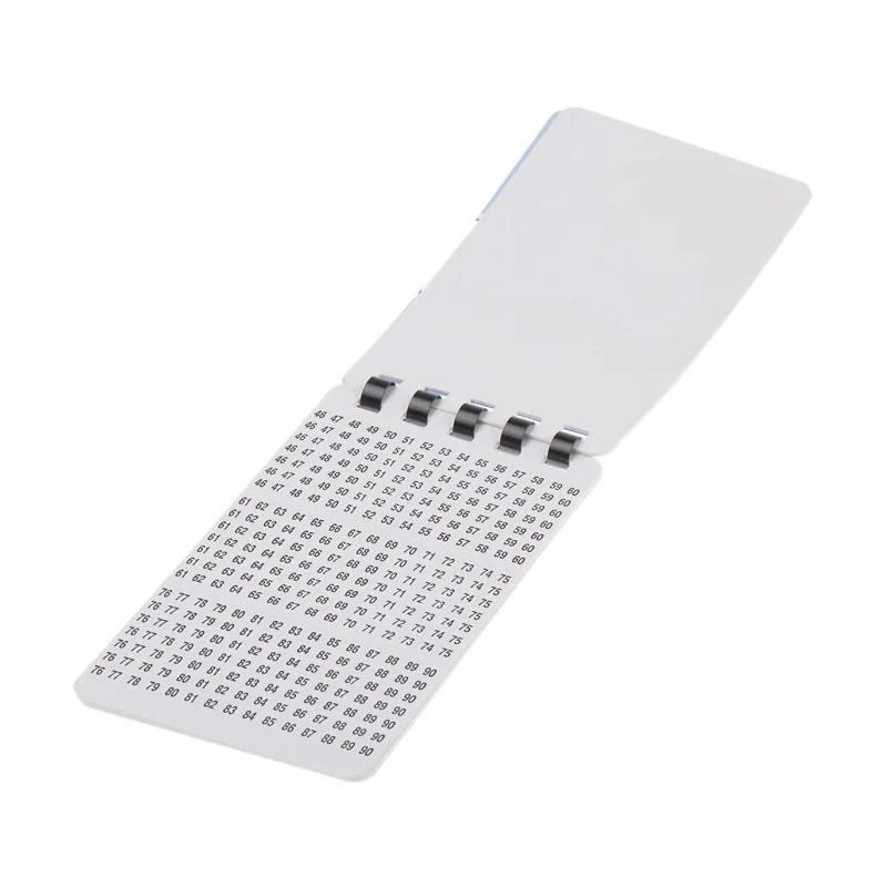 RS PRO Cable Marker White Pre-printed 46/90 Adhesive Vinyl Coated Cloth 33mm x 5.6mm 812-1534