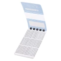 RS PRO White Adhesive Cable Marker Pre-printed 1 to 45 Vinyl Coated Cloth 33mm x 5.6mm 812-1530