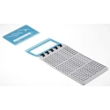 RS PRO Self-Adhesive Cable Marker White Pre-printed +, /, A to Z, 0 to 15 812-1537