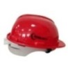 Robustt X Shree Jee Nape Type Adjusment-Safety Red Helmet (Pack of 1)