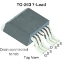 Vishay Siliconix TrenchFET N-Channel MOSFET TO-263, 250 A, 40 V Enhancement Mode, 7-Pin SQM40016EM_GE3