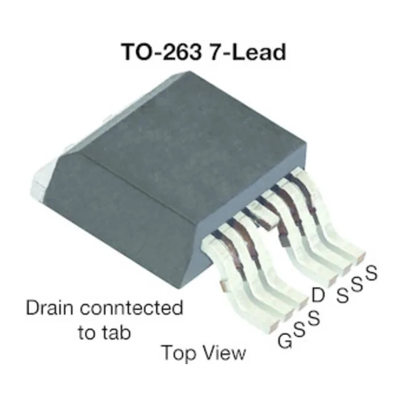 Vishay Siliconix TrenchFET N-Channel MOSFET TO-263, 250 A, 40 V Enhancement Mode, 7-Pin SQM40016EM_GE3