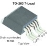 Vishay Siliconix TrenchFET N-Channel MOSFET TO-263, 250 A, 40 V Enhancement Mode, 7-Pin SQM40016EM_GE3