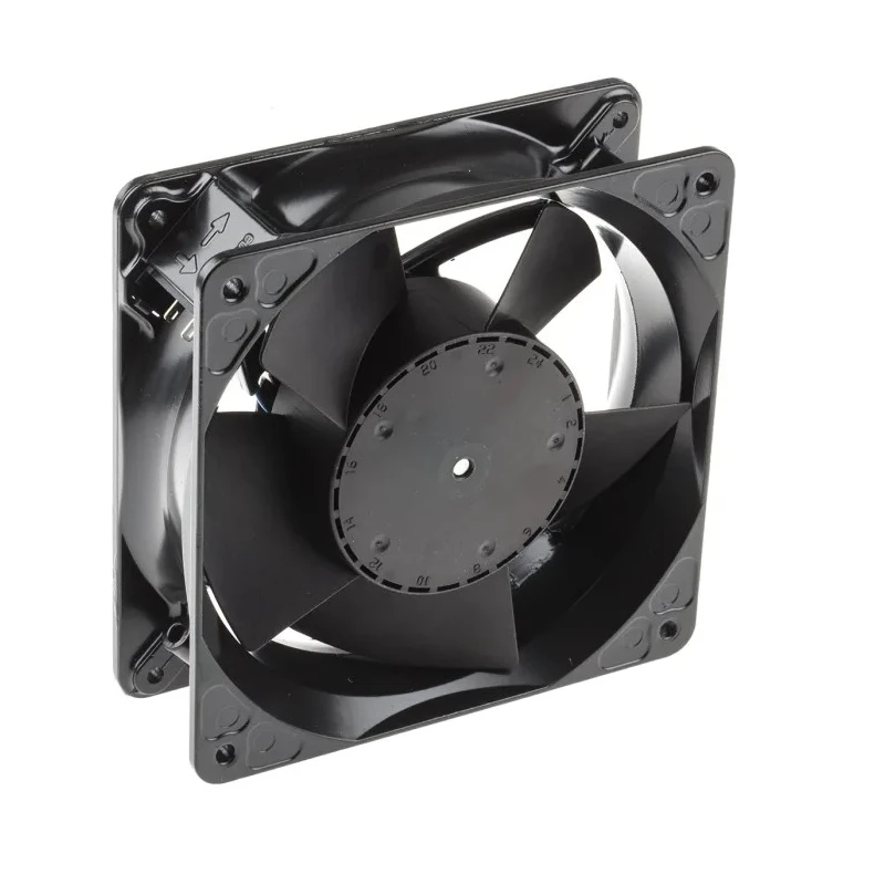 ebm-papst 4100 N Series Axial Fan, 24V dc, 4.9 W, 180 m³/h, IP68, 119 mm x 38 mm x 38 mm 