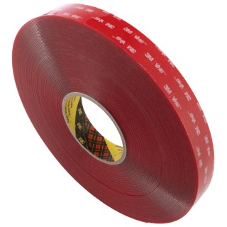 3M White Double Sided Acrylic Foam Tape 25mm Width x 33m Length, 1mm Thickness 3M 4910F 25mmx33m