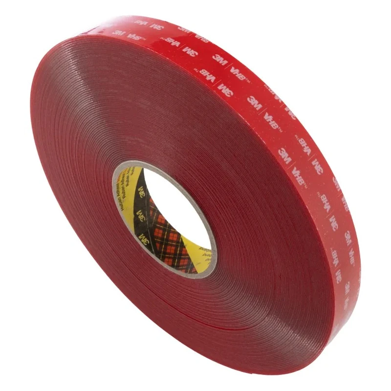 3M White Double Sided Acrylic Foam Tape 25mm Width x 33m Length, 1mm Thickness 3M 4910F 25mmx33m