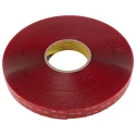 3M White Double Sided Acrylic Foam Tape 25mm Width x 33m Length, 1mm Thickness 3M 4910F 25mmx33m