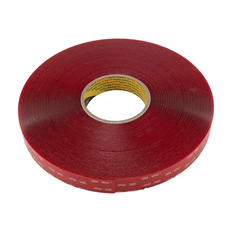 3M White Double Sided Acrylic Foam Tape 25mm Width x 33m Length, 1mm Thickness 3M 4910F 25mmx33m