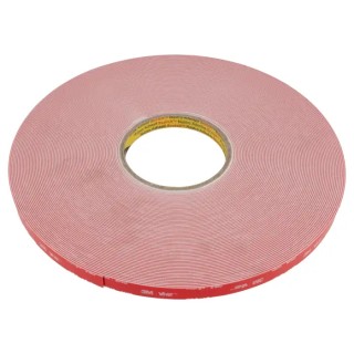 3M VHB Double Sided White Acrylic Foam Tape, 12mm x 33m, 0.6mm Thickness LSE-110WF 12mmx33m 3M LSE-110WF 12mmx33m