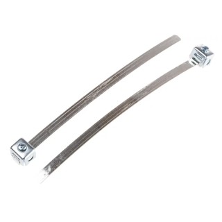 SES Sterling Earthing Strap Bronze Body and Strap Material with Electrogalvanised Steel Cap and Screw 28 mm 06190007000