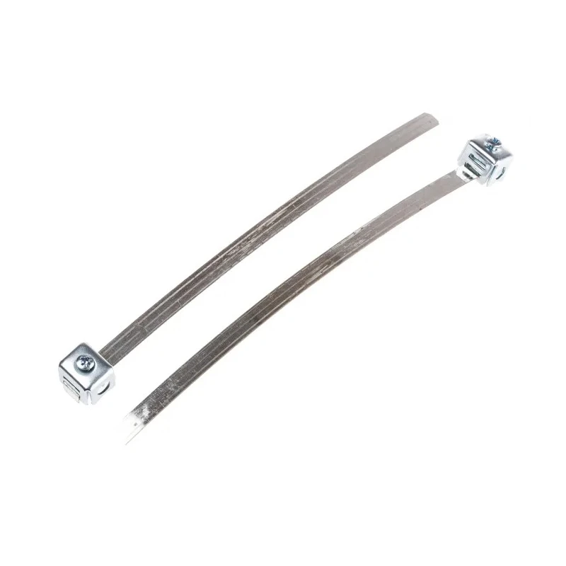 SES Sterling Earthing Strap Bronze Body and Strap Material with Electrogalvanised Steel Cap and Screw 28 mm 06190007000