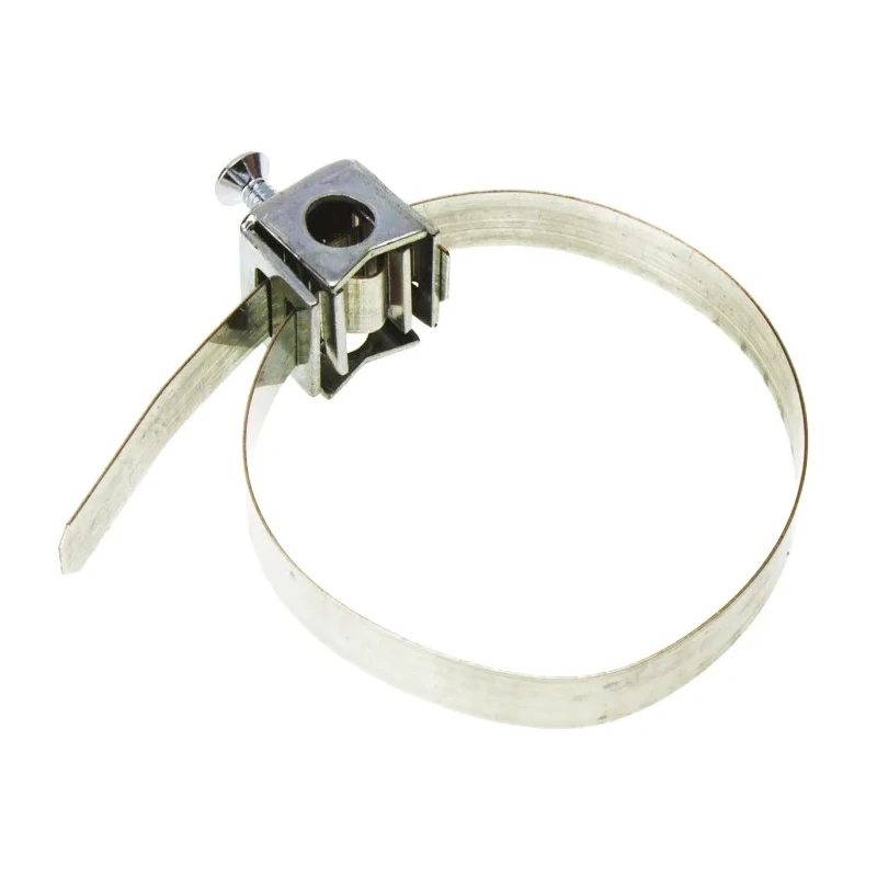 SES Sterling Earthing Strap Bronze Body and Strap Material with Electrogalvanised Steel Cap and Screw 28 mm 06190007000