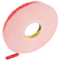 3M VHB White Acrylic Foam Tape 19mm Width x 33m Length, 1.1 mm Thickness, Double Sided Adhesive 3M LSE-110WF 19MMX33M