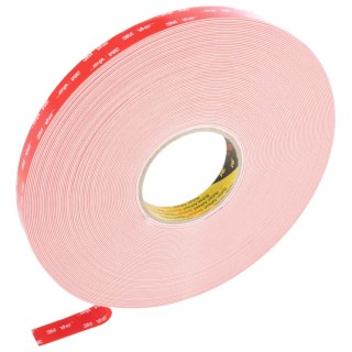 3M VHB White Acrylic Foam Tape 19mm Width x 33m Length, 1.1 mm Thickness, Double Sided Adhesive 3M LSE-110WF 19MMX33M