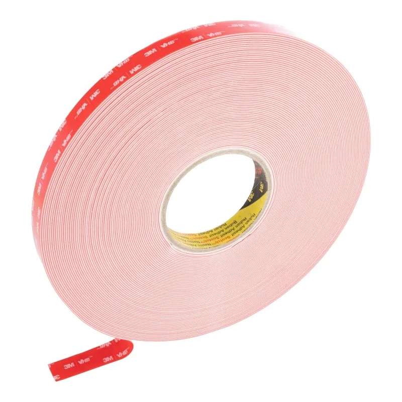 3M VHB White Acrylic Foam Tape 19mm Width x 33m Length, 1.1 mm Thickness, Double Sided Adhesive 3M LSE-110WF 19MMX33M