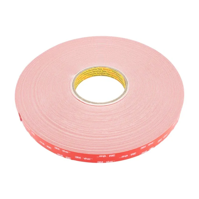 3M VHB White Acrylic Foam Tape 19mm Width x 33m Length, 1.1 mm Thickness, Double Sided Adhesive 3M LSE-110WF 19MMX33M