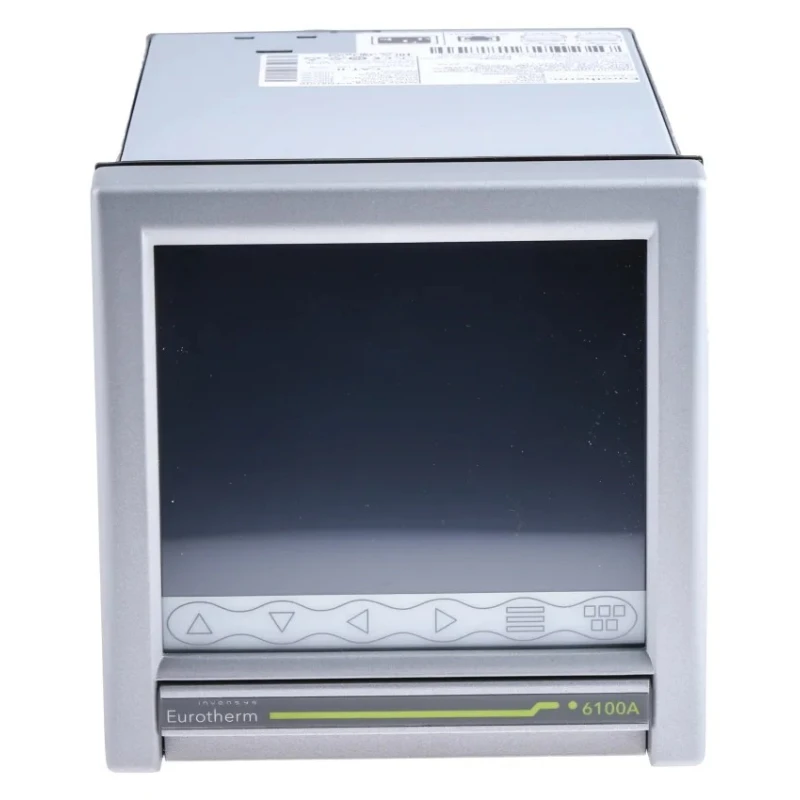 Eurotherm 3-Channel Paperless Chart Recorder Thermocouple 6100A/U12/PANEL/NOLCK/06GROUP/BATCH