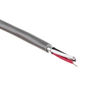 RS PRO Data Cable 3 Cores 0.22 mm² 100 m Voltage 300V Flame Retardant Polyvinyl Chloride Grey Sheath 812-4725