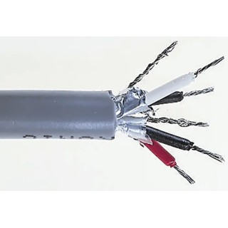 RS PRO Data Cable 2 Pairs 4 Cores 0.22 mm² 100 m Grey Sheath Polyvinyl Chloride 812-4738