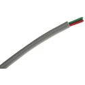 RS PRO Data Cable 1 Pairs 2 Cores 0.64 mm² 100 m Grey Sheath Polyvinyl Chloride 812-4741