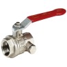 RS PRO Nickel Plated Brass Threaded Threaded 2-Way Ball Valve BSP 16 bar 812-5166