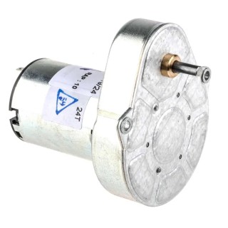 Crouzet Brushed Geared DC Geared Motor 3 W 24V DC 50 Ncm Torque 430 RPM 4 mm Shaft Diameter 82861015