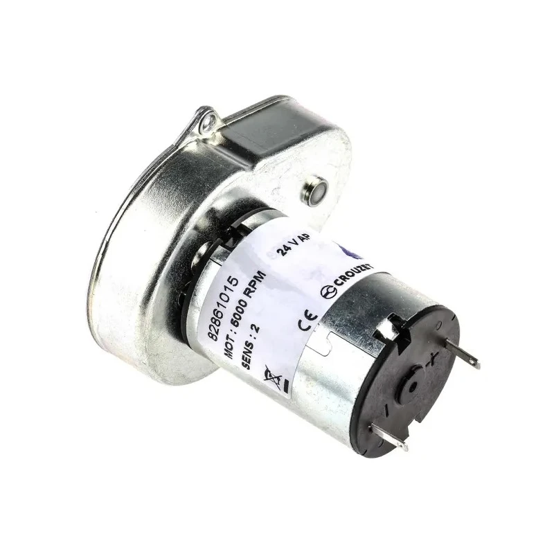 Crouzet Brushed Geared DC Geared Motor 3 W 24V DC 50 Ncm Torque 430 RPM 4 mm Shaft Diameter 82861015