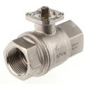 RS PRO Brass Female Female 2-Way Ball Valve 1 in Port Size 40 bar Maximum Pressure Model 812-5233