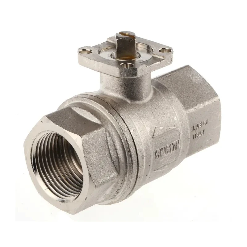 RS PRO Brass Female Female 2-Way Ball Valve 1 in Port Size 40 bar Maximum Pressure Model 812-5233