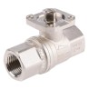 RS PRO Brass Threaded 2-Way G Ball Valve 1/2 in, Full Port, Brass Body, ISO 5211 Mounting Pad 812-5236