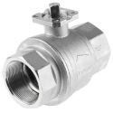 RS PRO Brass Female Female 2-Way Full Port Ball Valve 2 in Pipe Size 40 bar 170°C 812-5249