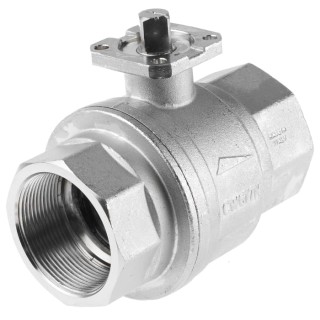 RS PRO Brass Female Female 2-Way Full Port Ball Valve 2 in Pipe Size 40 bar 170°C 812-5249