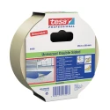Tesa White Double Sided Cloth Tape 50mm x 25m, 5.5N/cm Adhesion Strength, 38N/cm Tensile Strength, Cloth 04939-00006-00