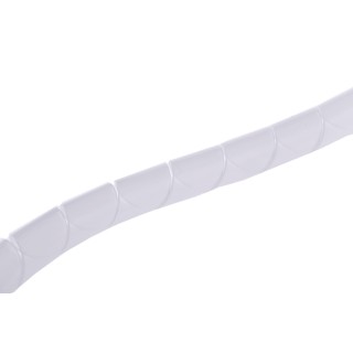 Thomas & Betts Polyethylene Spiral Cable Wrap 10 mm Cable Diameter 130 mm Max Bundle Diameter 7TCG054090R0217 SRPE-10-9