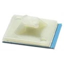 Thomas & Betts Blue Adhesive, Screw Cable Tie Mount 7.62 mm x 28.58 mm x 28.58 mm 7TAG009660R0025 TC5347A-NDT