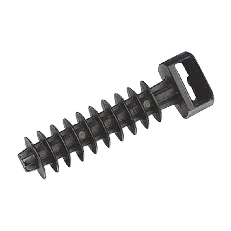 Thomas & Betts Heavy Duty Cable Tie Wall Plug 43.1 mm x 13.2 mm, Black Polyamide Col-Ty 7TCG009750R0010 CT-5359