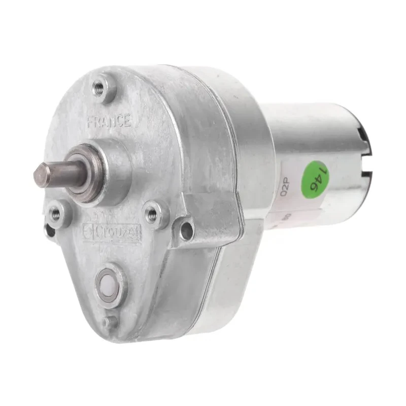 Crouzet Brushed Geared DC Geared Motor, 3 W, 12V DC, 2 Nm Torque, 54 RPM, 6 mm Shaft Diameter 82869006