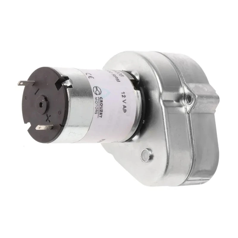 Crouzet Brushed Geared DC Geared Motor, 3 W, 12V DC, 2 Nm Torque, 54 RPM, 6 mm Shaft Diameter 82869006
