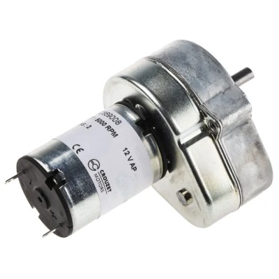 Crouzet Brushed Geared DC Geared Motor 3W 12V 2Nm 13rpm 6mm Shaft Diameter 82869008