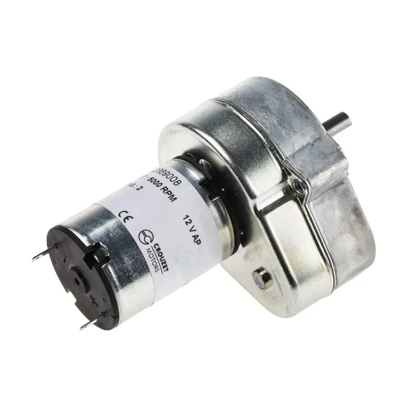 Crouzet Brushed Geared DC Geared Motor 3W 12V 2Nm 13rpm 6mm Shaft Diameter 82869008