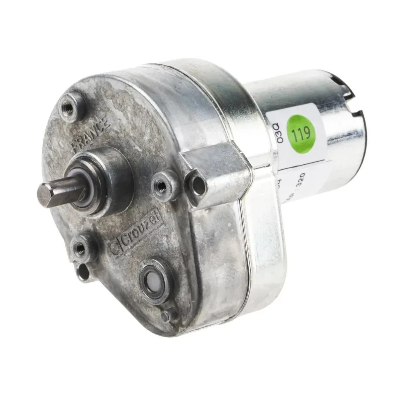 Crouzet Brushed Geared DC Geared Motor 3W 12V 2Nm 13rpm 6mm Shaft Diameter 82869008