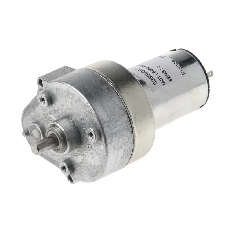 Crouzet Brushed Geared DC Geared Motor, 3 W, 12V, 2 Nm, 27rpm, 6 mm Shaft Diameter 82869007