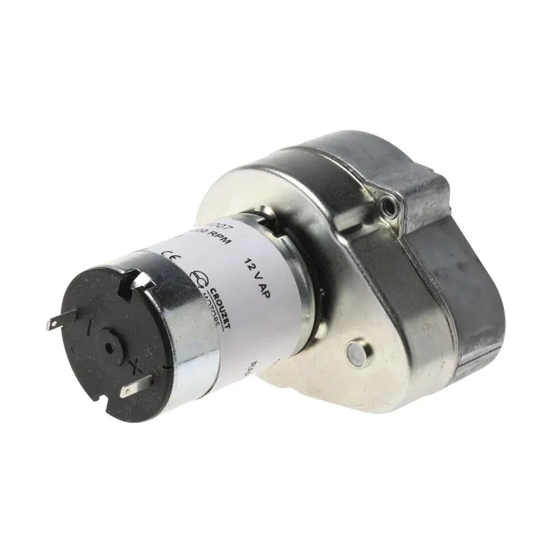 Crouzet Brushed Geared DC Geared Motor, 3 W, 12V, 2 Nm, 27rpm, 6 mm Shaft Diameter 82869007