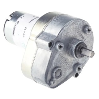 Crouzet Brushed Geared DC Geared Motor, 3 W, 24V DC, 2 Nm Torque, 108 rpm, 6 mm Shaft Diameter 82869011