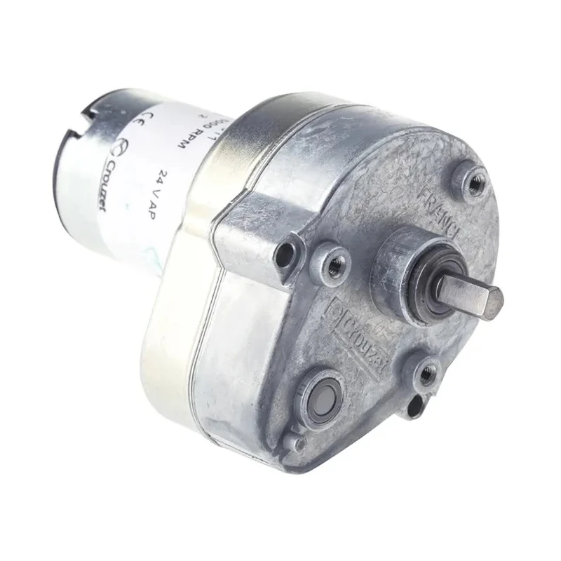 Crouzet Brushed Geared DC Geared Motor, 3 W, 24V DC, 2 Nm Torque, 108 rpm, 6 mm Shaft Diameter 82869011