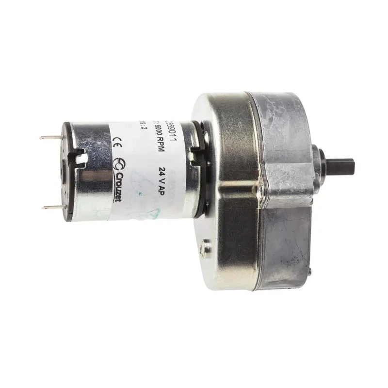 Crouzet Brushed Geared DC Geared Motor, 3 W, 24V DC, 2 Nm Torque, 108 rpm, 6 mm Shaft Diameter 82869011